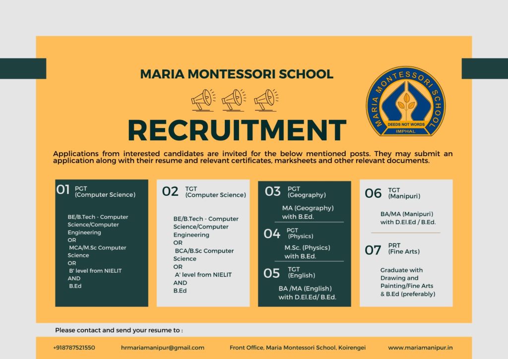 Recruitment Notice 18-03-2026